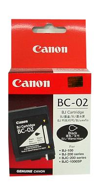 BC02 BLK P Cart for Canon BJ200/210/230 BC 02